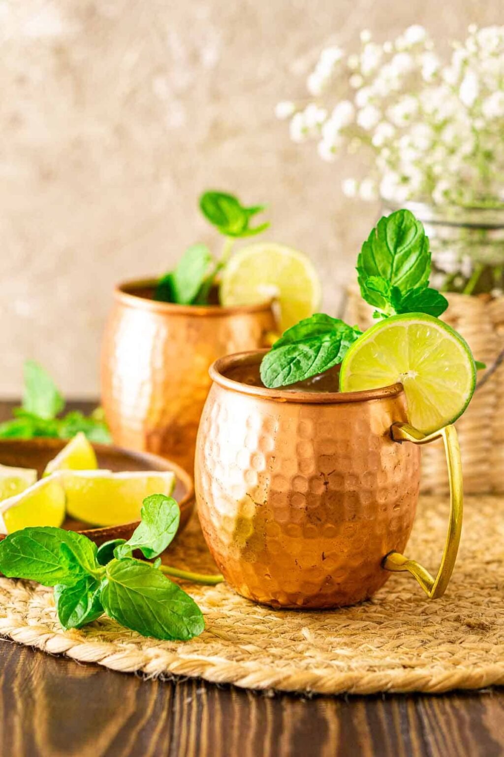 Kokteilis Kentucky Mule